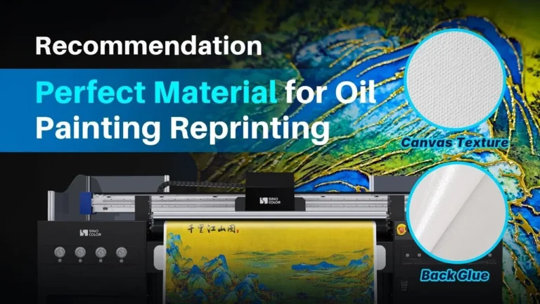 Recommendation Perfect Material for Oil Painting Reprinting