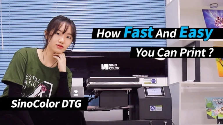 How vivid image that SinoColor DTG Printer printed
