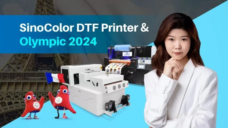Cheer for the Olympic athletes with SinoColor DTF Garment & UV DTF Printer