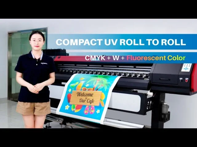 Compact Roll to Roll UV Printer UV 740D Series