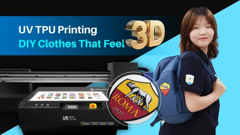 UV TPU Printing – DIY Clothes That FEEL 3D I SinoColor UV Printing Solution