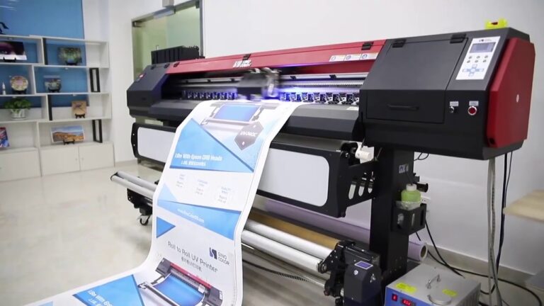 SinoColor UV-740C Roll to Roll UV Printer